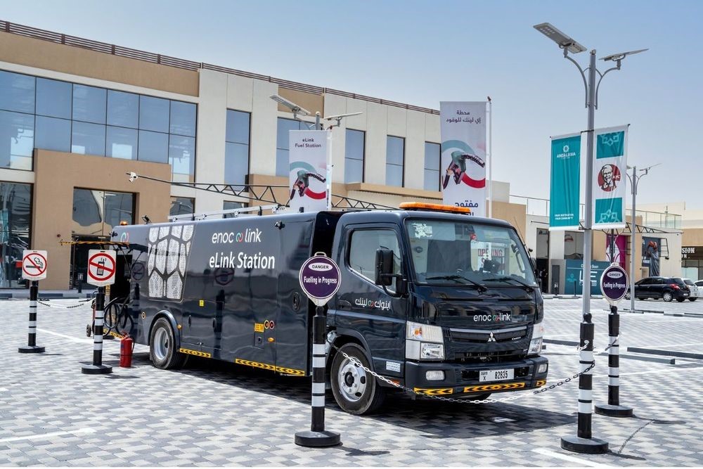 ENOC launches new eLink station in Dubailand